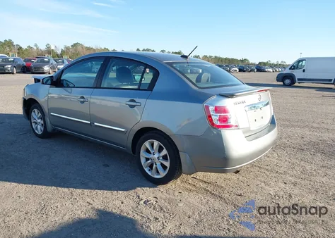 2012 Nissan Sentra 2.0 Sl z USA, uszkodzony, nr VIN 3N1AB6APXCL609930